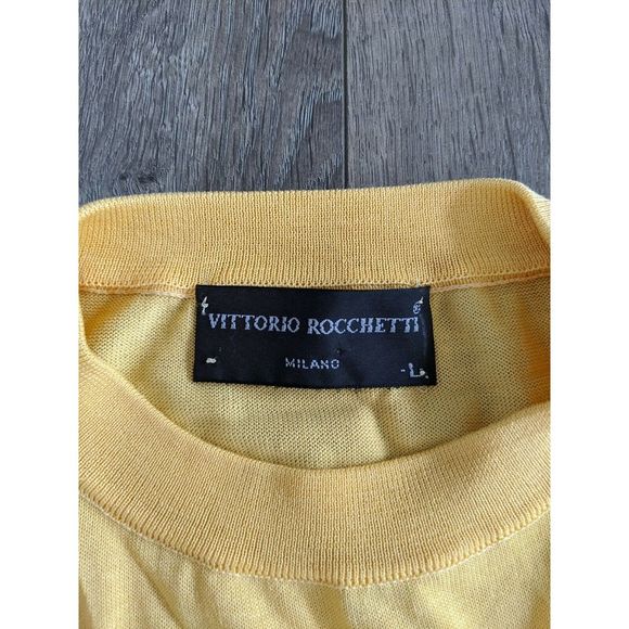 Yellow Short Sleeve Men's Tee - Picture 3 of 7